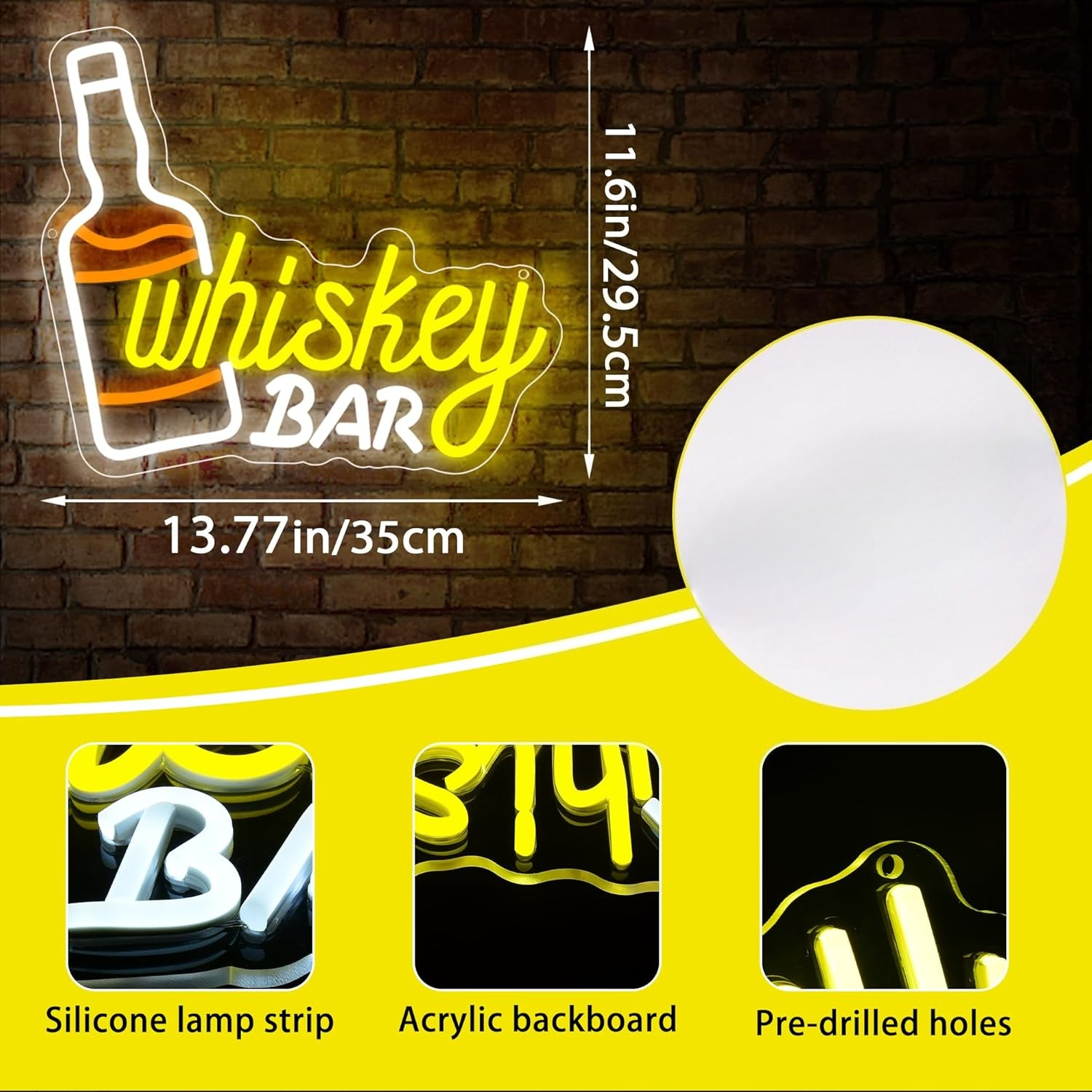 Whiskey Bar Neon Sign Business - مراجعة Neon Sign Party وسعره