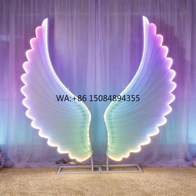 Glowing Angel Wings Light Prop - مراجعة Event & Party Supply وسعره