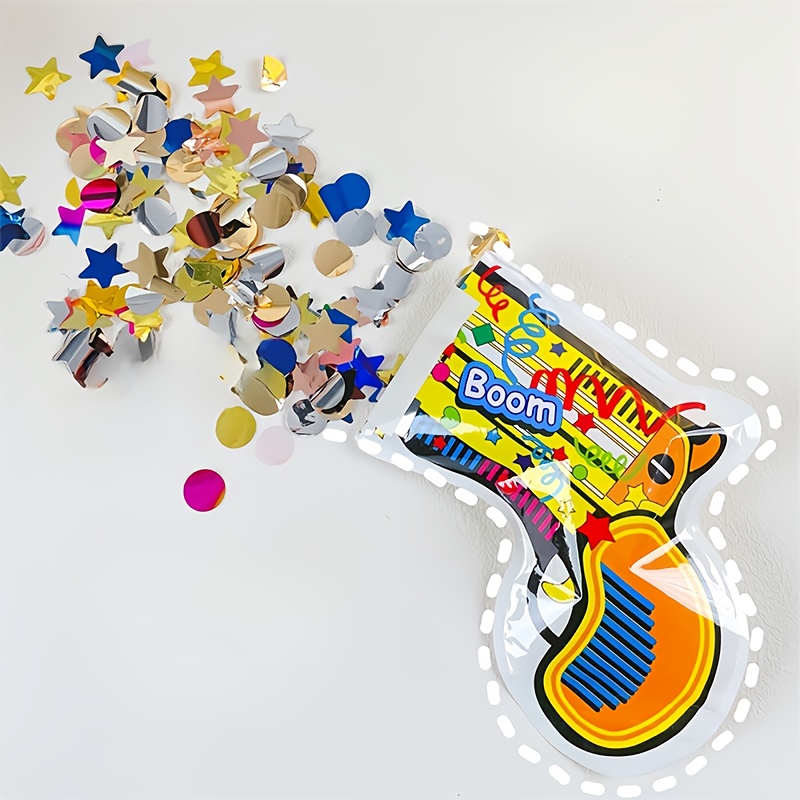 20 Colorful Confetti Poppers,  - مراجعة Confetti Cannon Tube وسعره