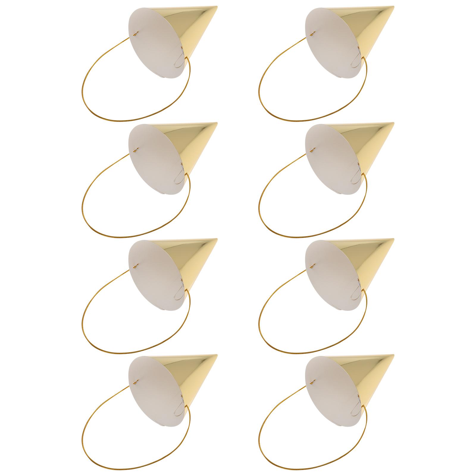 8 Pcs Birthday Hat Mini Assort - مراجعة Party Hat Cone وسعره