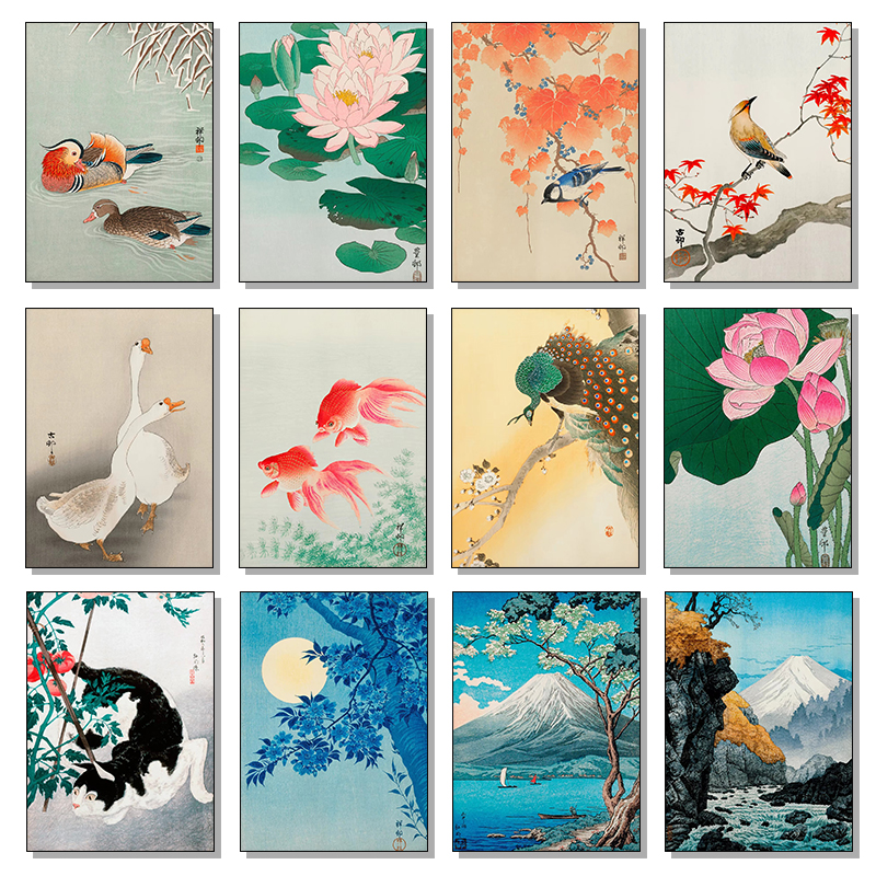 Retro Japanese Flowers Cat Dog - مراجعة Flower Wall Panel وسعره