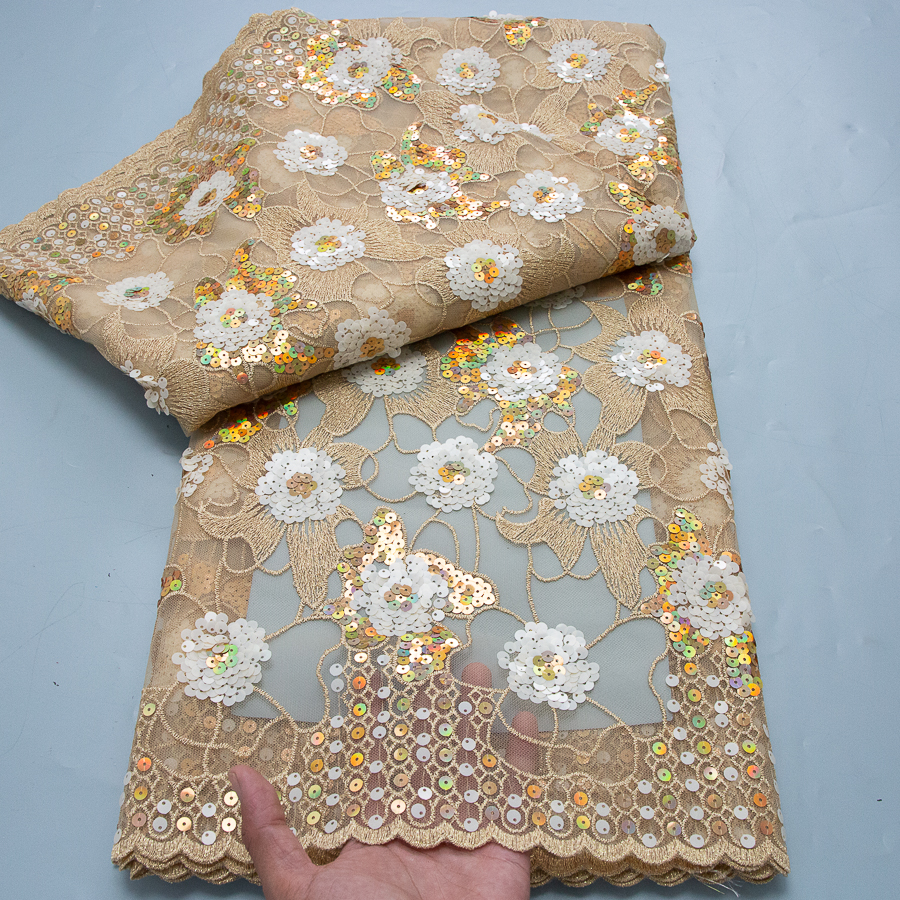 2026 French Embroidered Mesh L - مراجعة Glitter Tablecloth وسعره