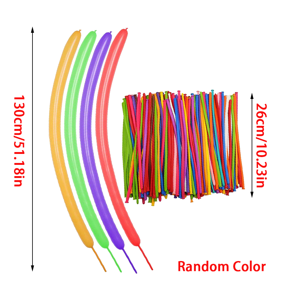 50/101pcs Long Strip Balloon w - مراجعة Balloon Pump Hand وسعره