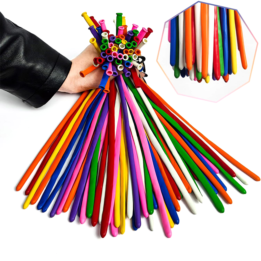 50/101pcs Long Strip Balloon w - مراجعة Balloon Pump Hand وسعره