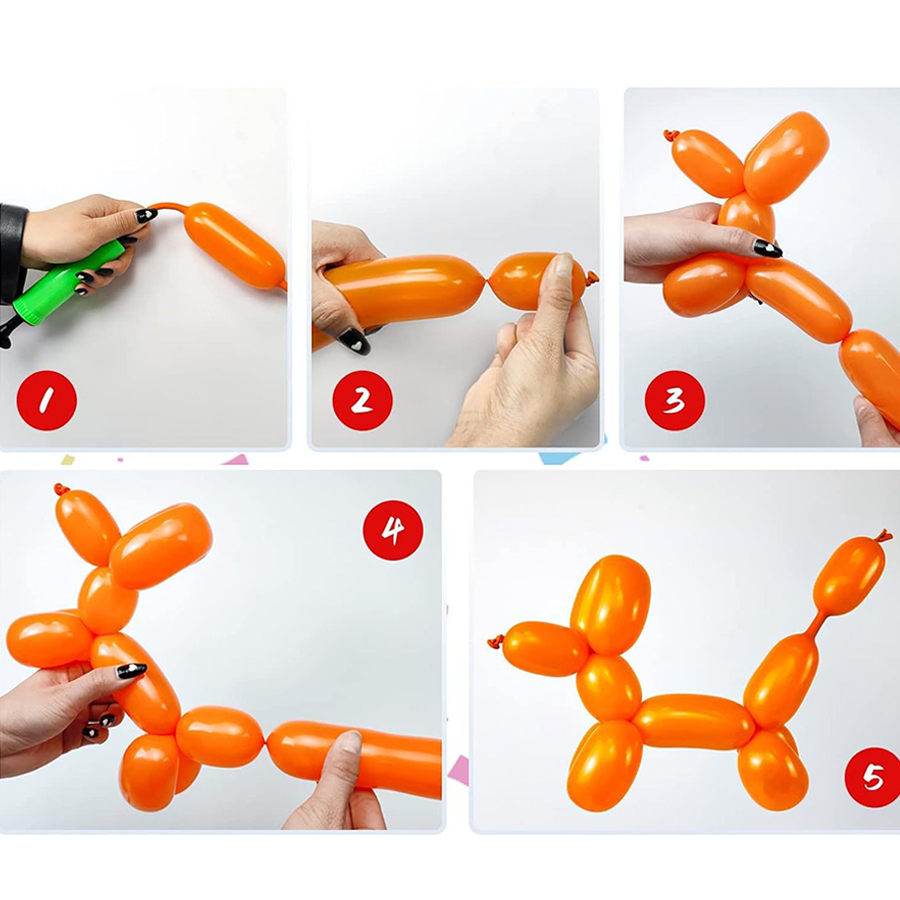 50/101pcs Long Strip Balloon w - مراجعة Balloon Pump Hand وسعره
