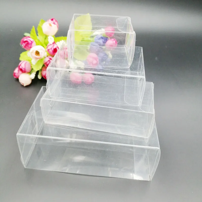 50pcs 4xBxC Rectangle Transpar - مراجعة Event Party Box وسعره