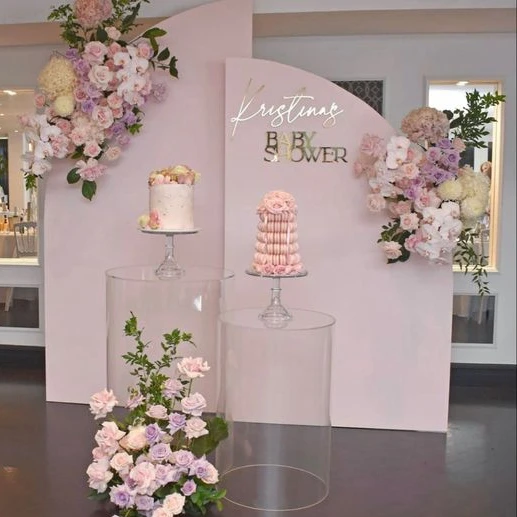 Dessert Table Cake Stand Birth - مراجعة Dessert Table Backdrop وسعره