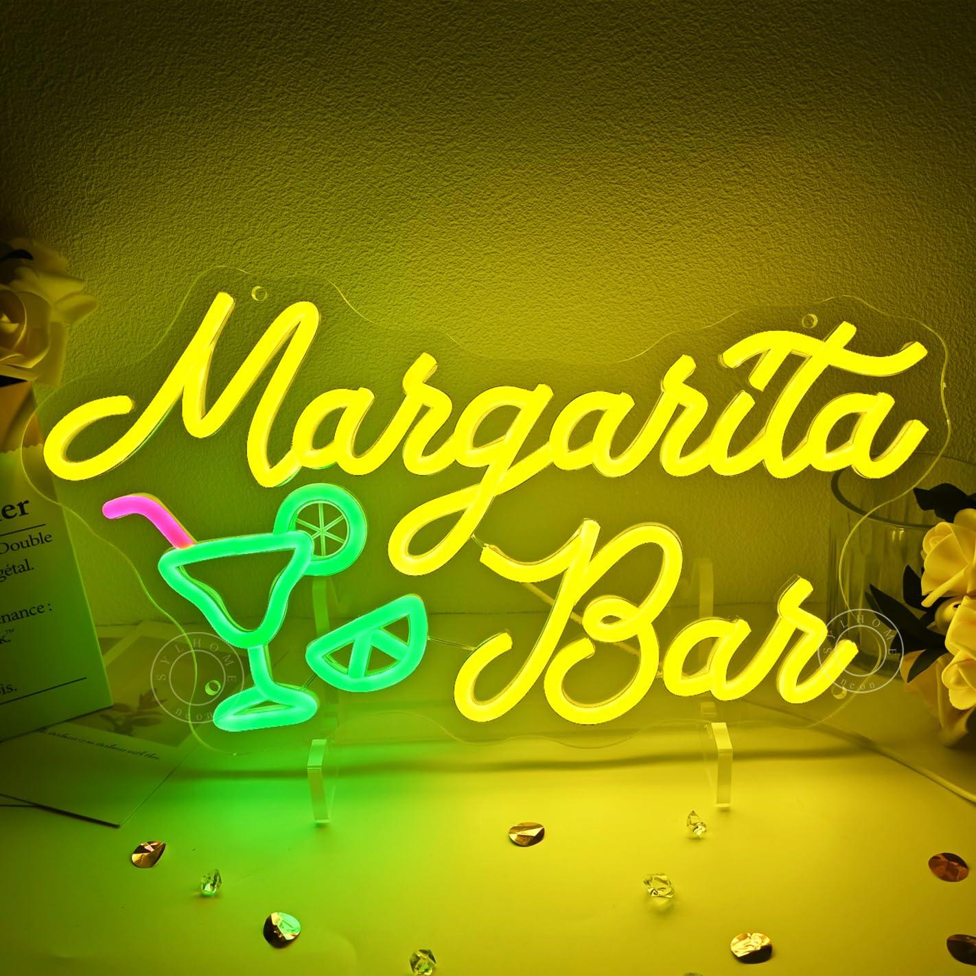 Margarita Bar Neon Sign Dimmab - مراجعة Neon Sign Party وسعره