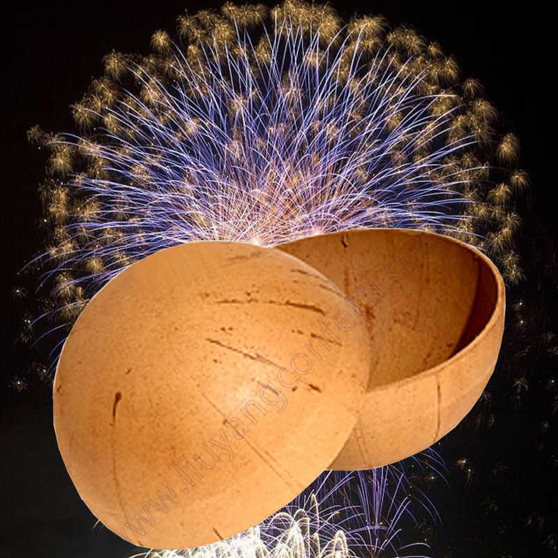 round Fireworks Shell Empty Sp - مراجعة Confetti Cannon Tube وسعره