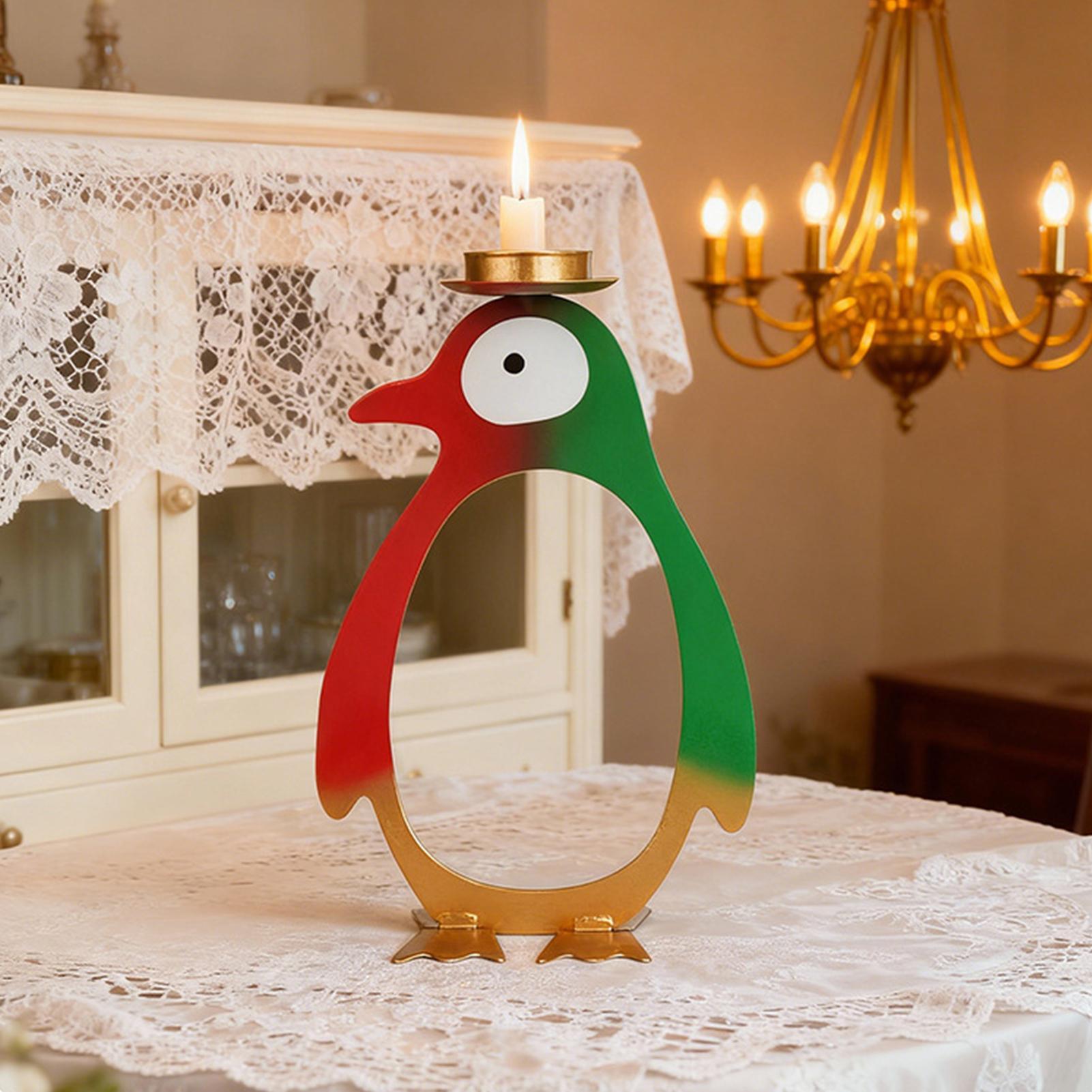 Tea Light Candle Holder Pengui - مراجعة Centerpiece Stick وسعره