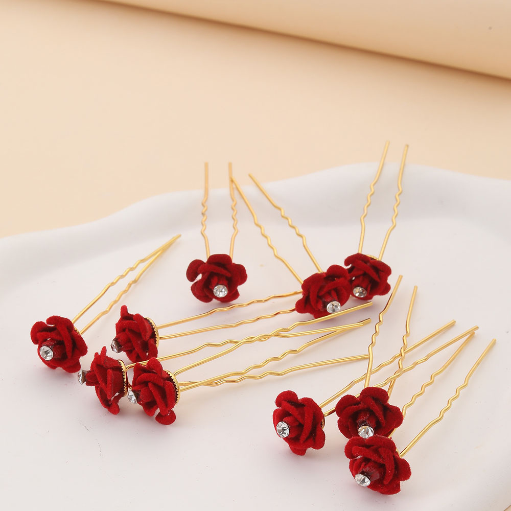 10Pcs Rose Hair Accessories We - مراجعة Event Suppliers وسعره