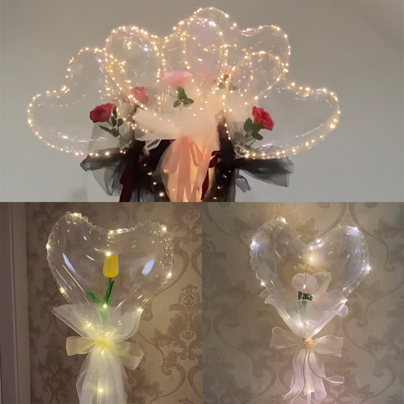 1 Set LED Clear Balloon Transp - مراجعة Led Balloon Light وسعره