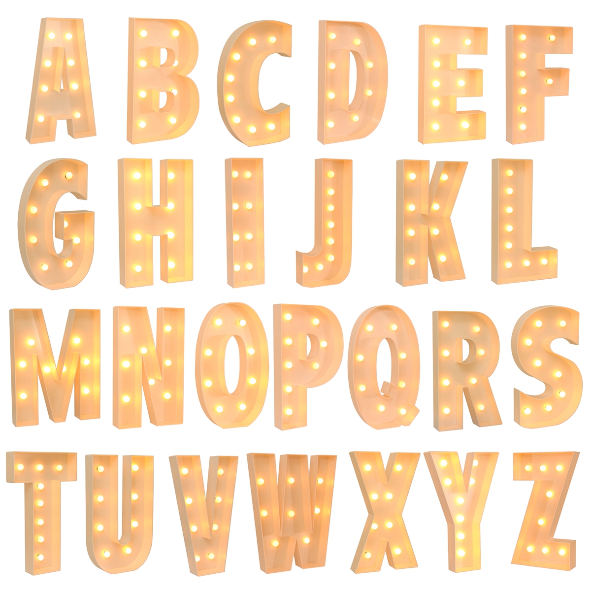 91.5CM Giant Letter Led Light  - مراجعة Led Balloon Light وسعره