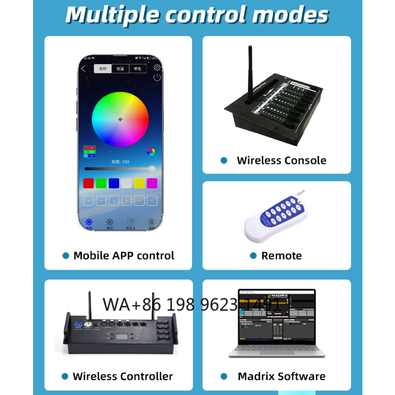 IP65 Outdoor Portable 2.4G Wir - مراجعة Event & Party Supply وسعره