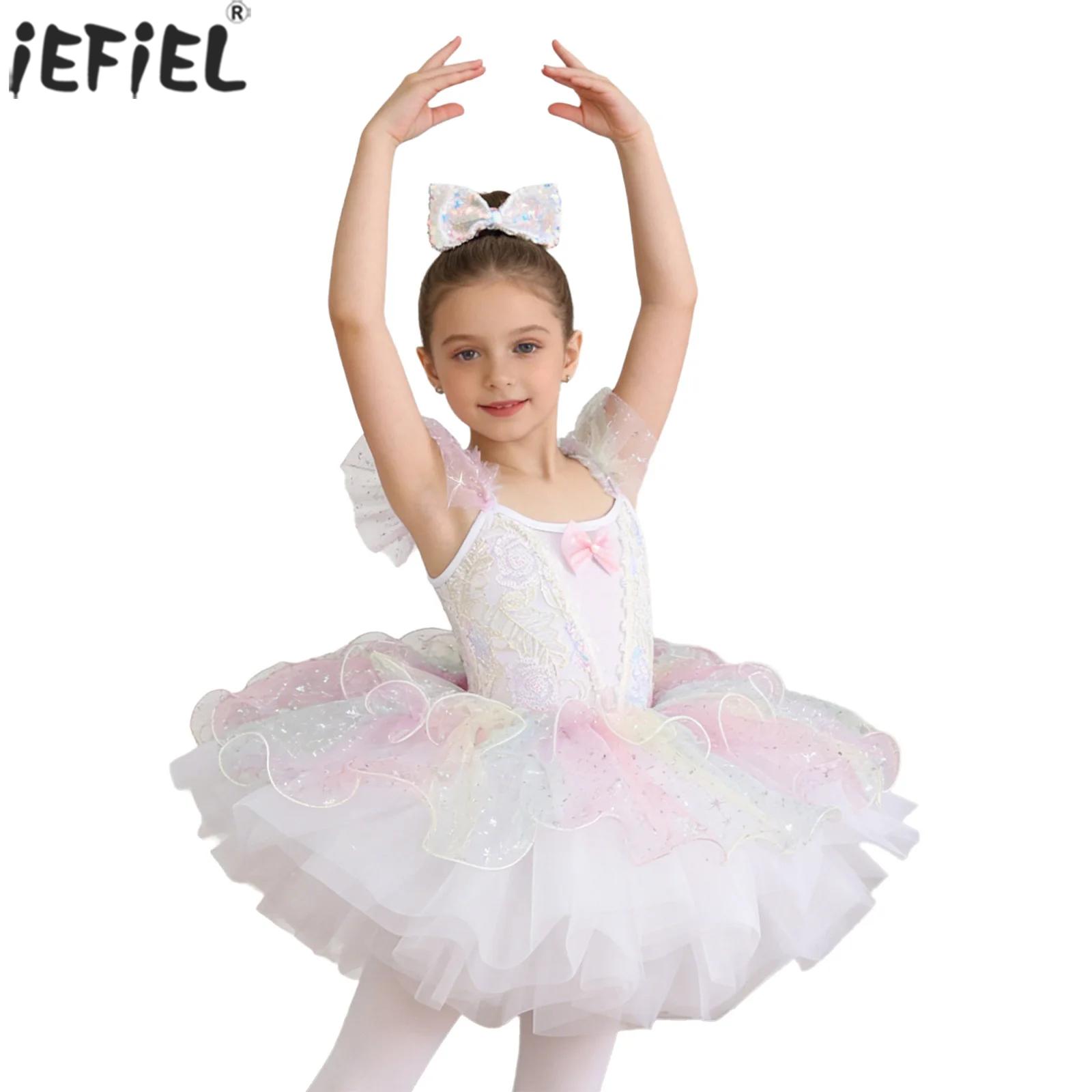 Kids Girls Ballet Dance Dress  - مراجعة Glitter Tablecloth وسعره
