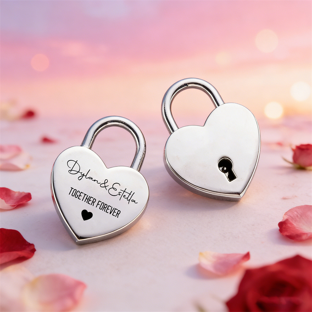 Custom Name Heart-Shaped Padlo - مراجعة Event Party وسعره