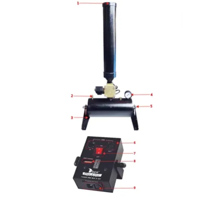 Electronic DMX 4-6M PorSmall C - مراجعة Confetti Cannon Tube وسعره