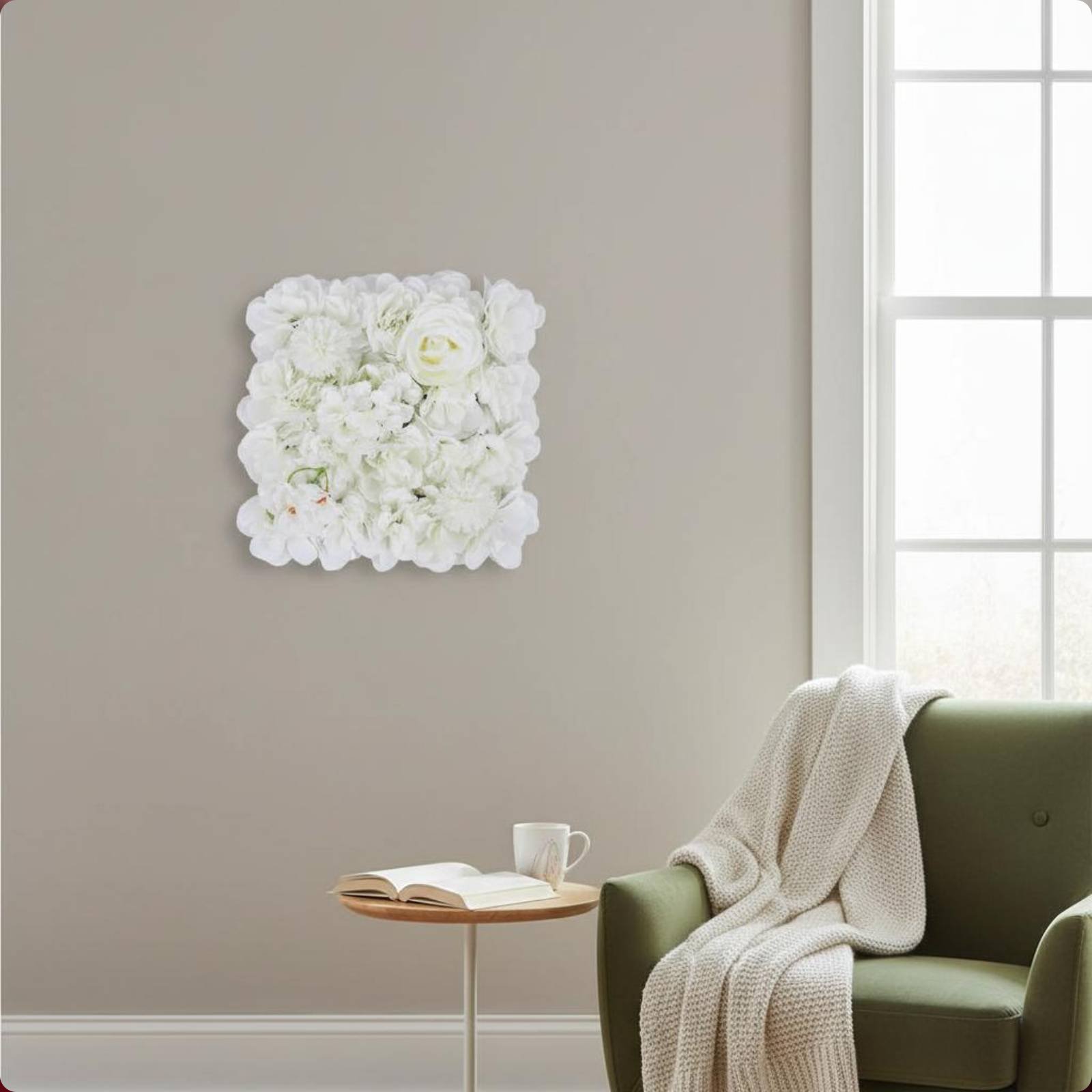 Artificial Blossom Wall Panel  - مراجعة Flower Wall Panel وسعره