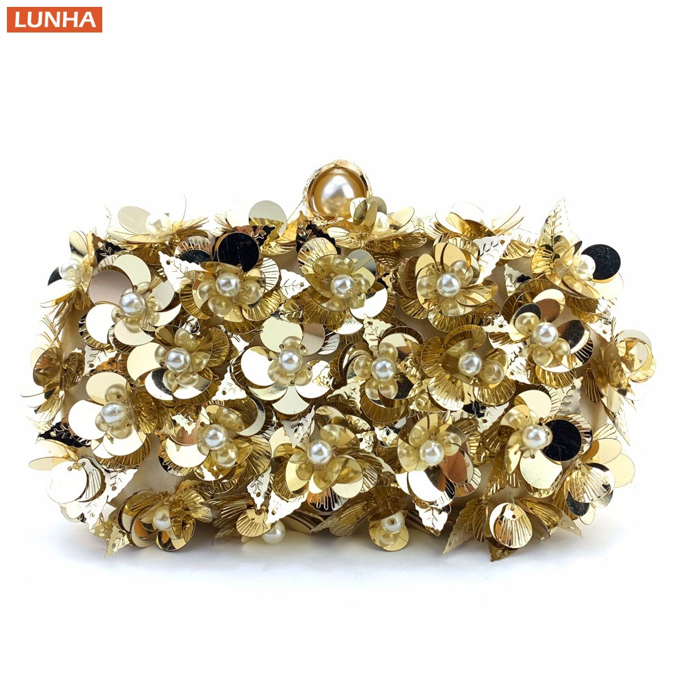 Women's Luxury Pearl Clutch Bo - مراجعة Event Party Box وسعره