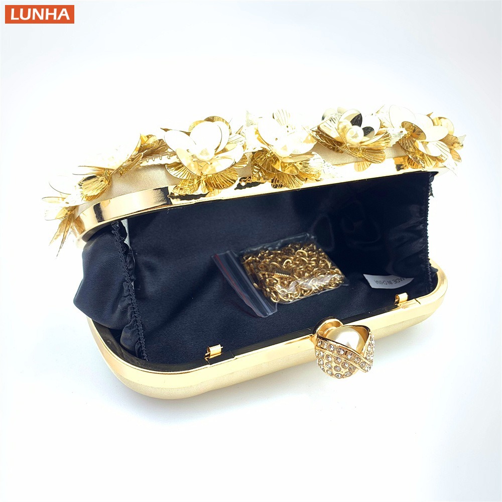 Women's Luxury Pearl Clutch Bo - مراجعة Event Party Box وسعره