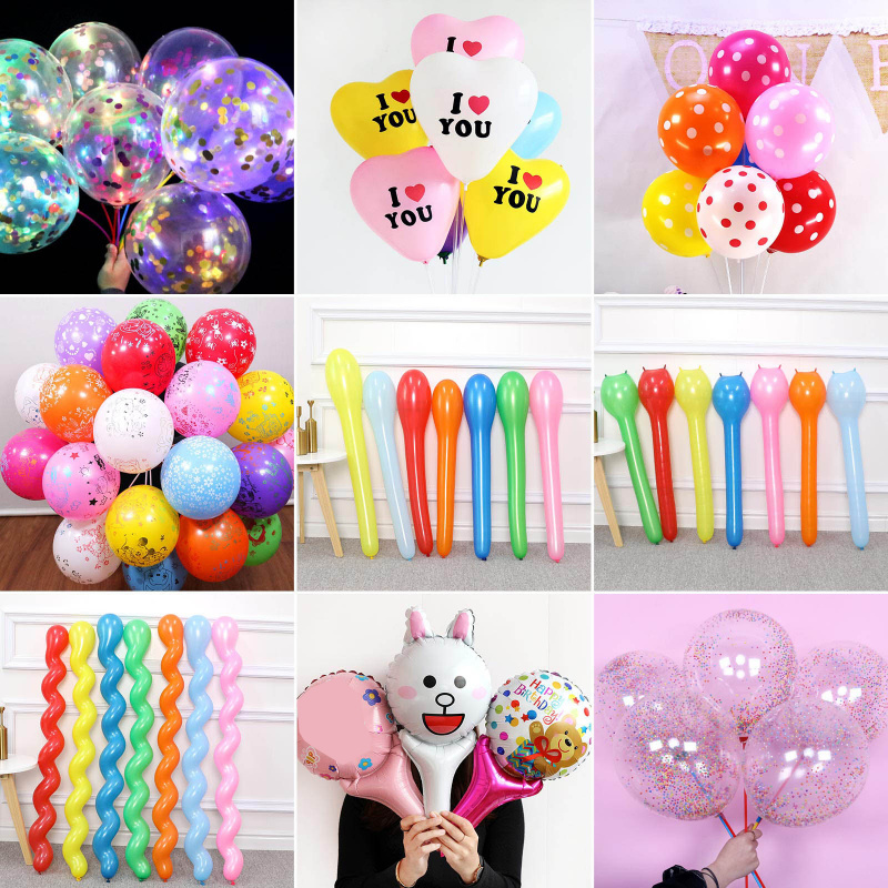 50/100 PcsNo gas pump provided - مراجعة Balloon Pump Hand وسعره