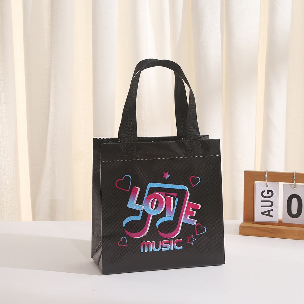 10Pcs Black Let's Rock Music T - مراجعة Event Party Shop وسعره