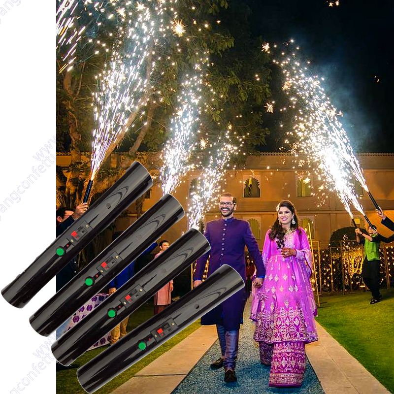 Reusable Hand Held Cold Founta - مراجعة Confetti Cannon Tube وسعره