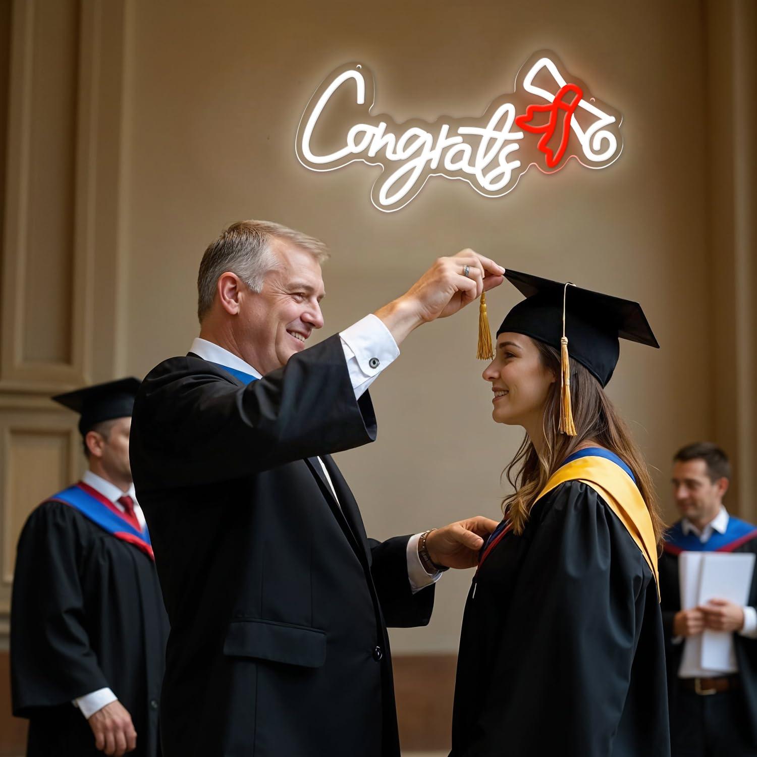 Congrats Graduation Neon Sign  - مراجعة Neon Sign Party وسعره