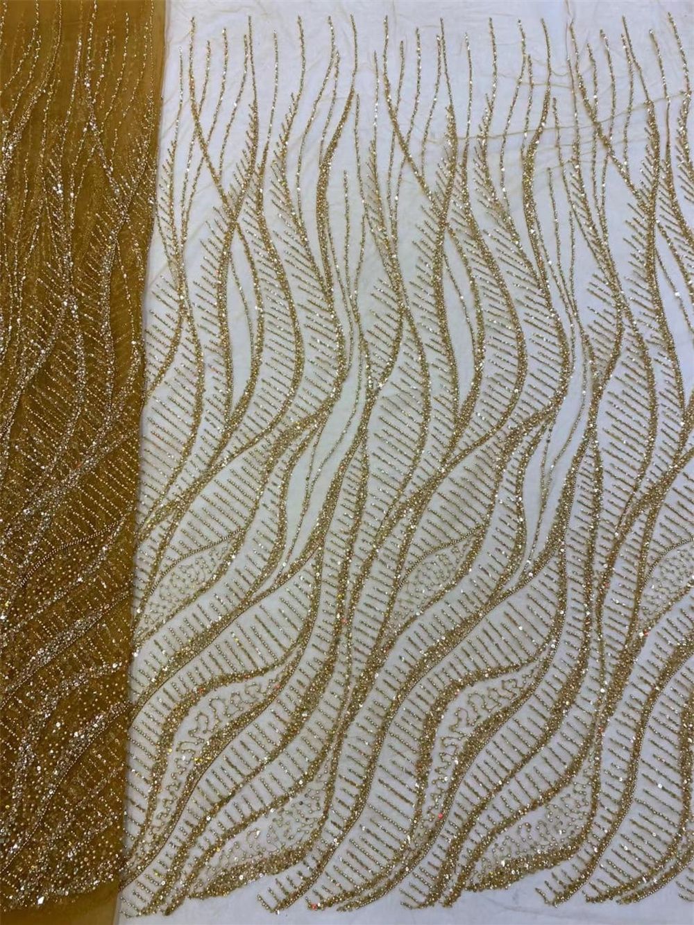 Wholesale 2025 African Sequins - مراجعة Glitter Tablecloth وسعره