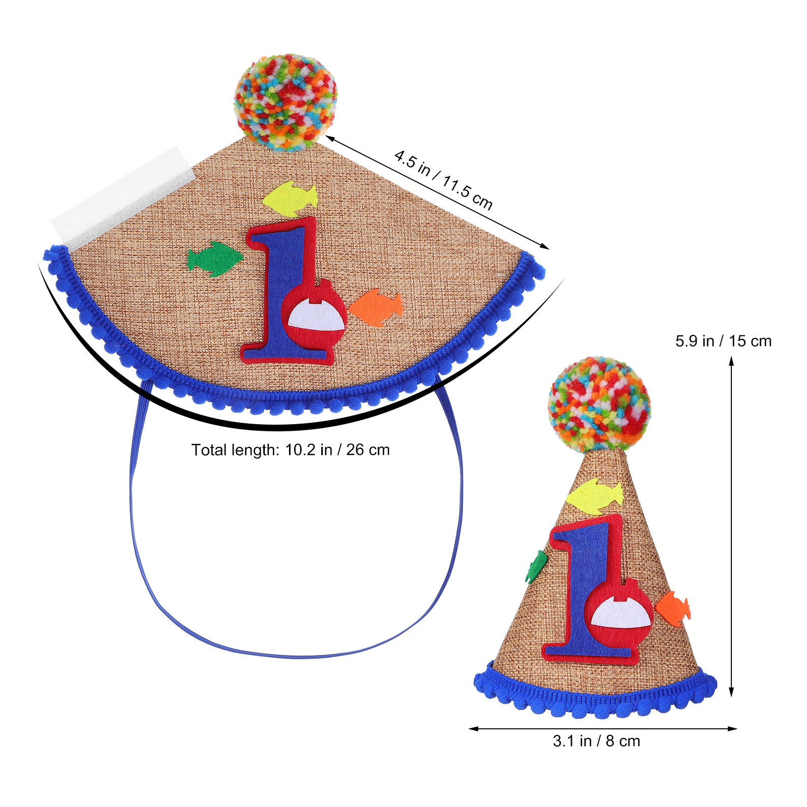 Baby Birthday Hat 1 Year Old F - مراجعة Party Hat Cone وسعره