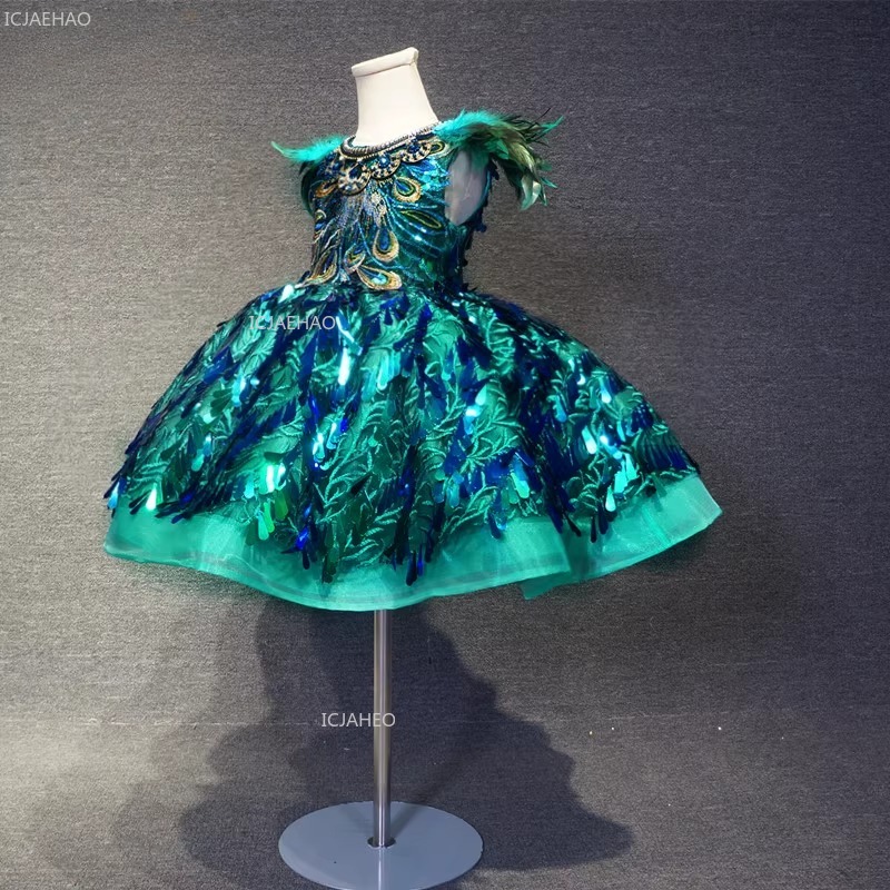 Kids Girls Green Sequin Short  - مراجعة Glitter Tablecloth وسعره