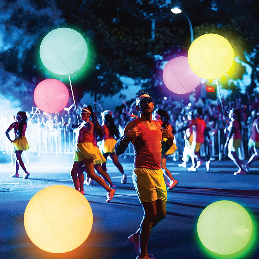 LED Glowing Balloon 16 Colors  - مراجعة Led Balloon Light وسعره