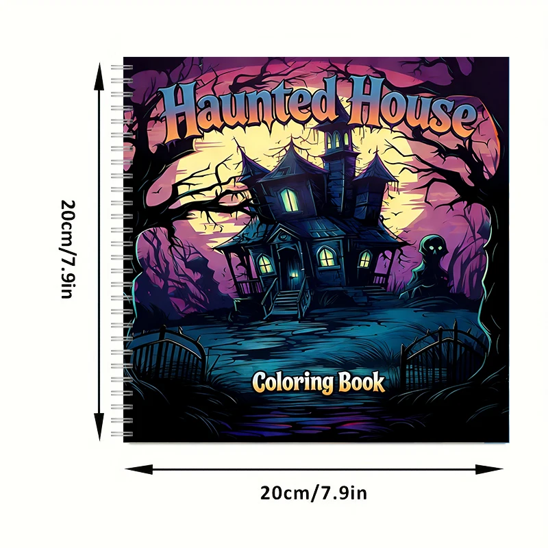 Haunted House Coloring Book fo - مراجعة Supply Event وسعره