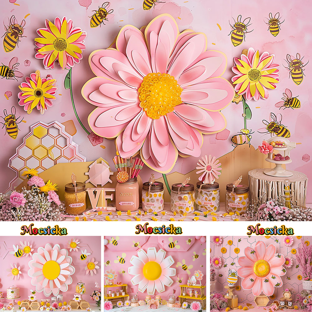 Mocsicka Sweet Daisy Girl Birt - مراجعة Dessert Table Backdrop وسعره