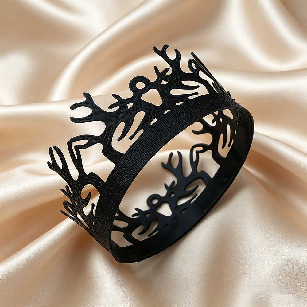 1pc Fashion Black Gothic Antle - مراجعة Event & Party Supply وسعره