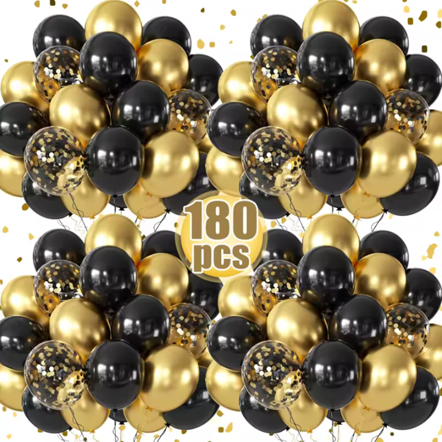 180/15pcs Latex Balloons Shiny - مراجعة Balloon Pump Hand وسعره