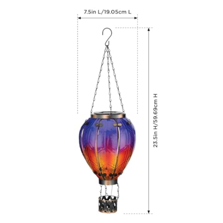 23.5 Inch Hot Air Balloon Sola - مراجعة Led Balloon Light وسعره