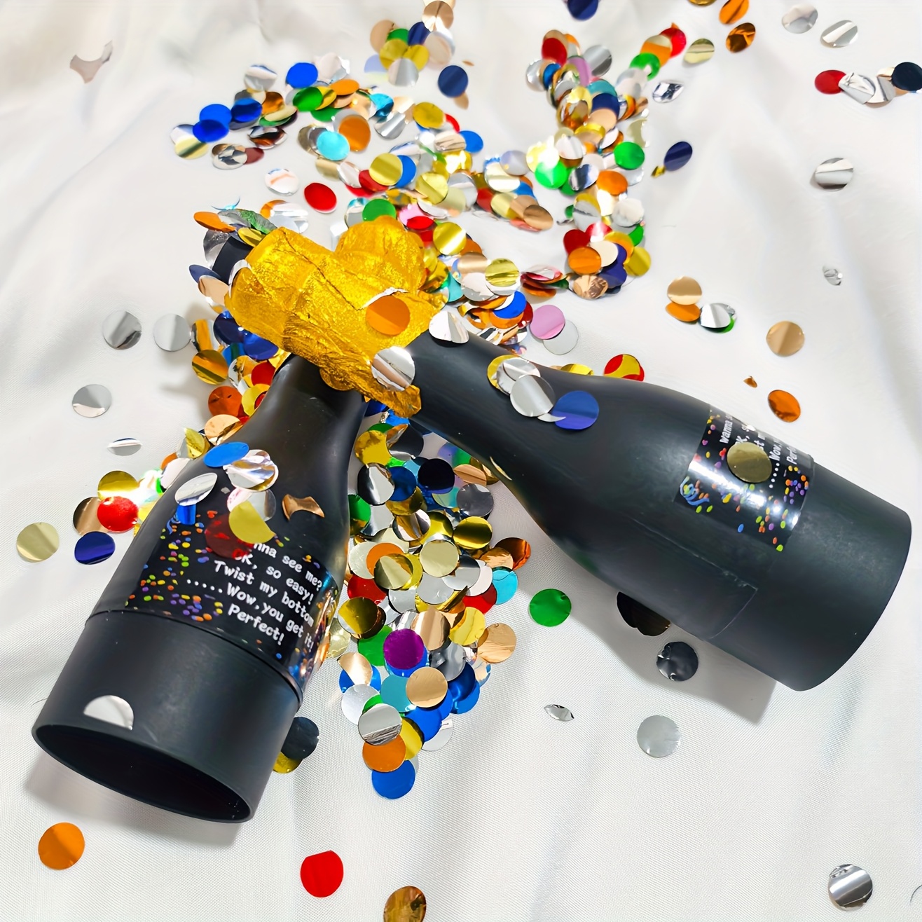 6/12pcs Confetti Launchers Con - مراجعة Confetti Cannon Tube وسعره