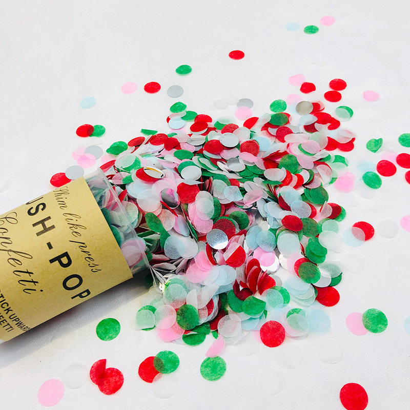 2pcs Multicolor Paper Scrap Fo - مراجعة Confetti Cannon Tube وسعره