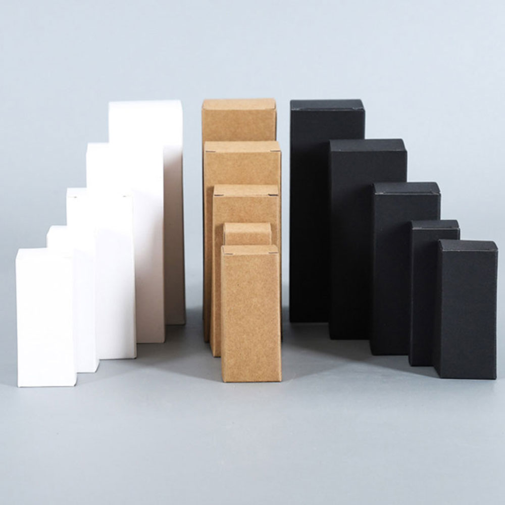 100pcs Blank Kraft Handmade So - مراجعة Event Party Box وسعره