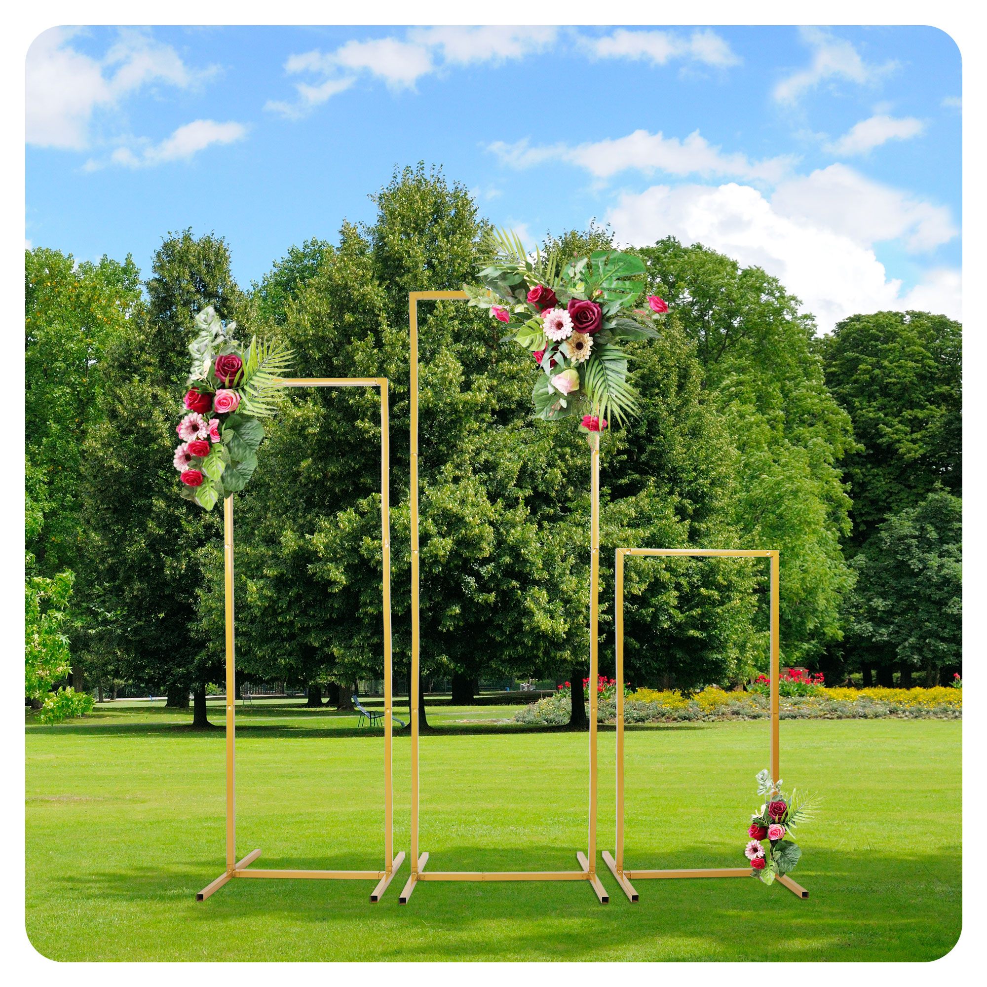 Wedding Arch Metal Iron Backdr - مراجعة Balloon Arch Kit وسعره