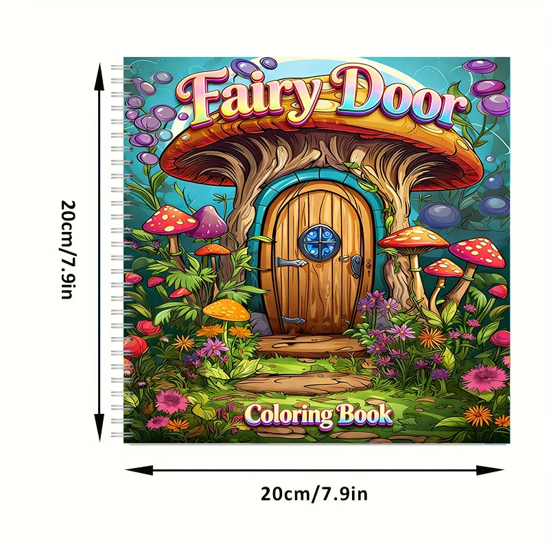Coloring Book Fairy Door for A - مراجعة Supply Event وسعره
