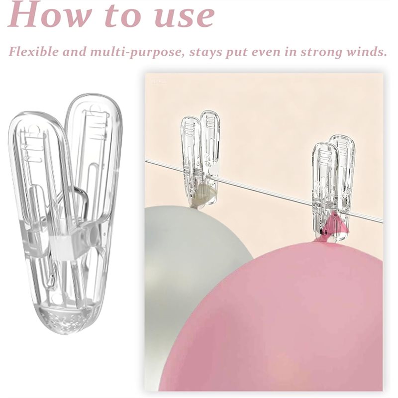 ABBP-30 Pack Balloon Arch Clip - مراجعة Balloon Arch Kit وسعره