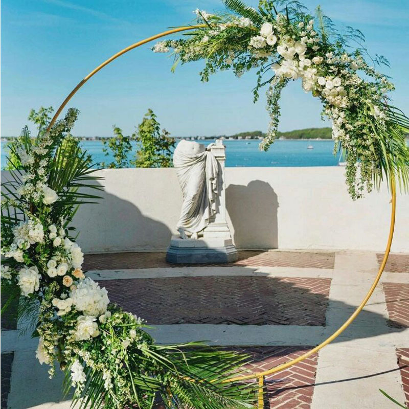 Wedding Arch Stand Round Metal - مراجعة Balloon Arch Kit وسعره