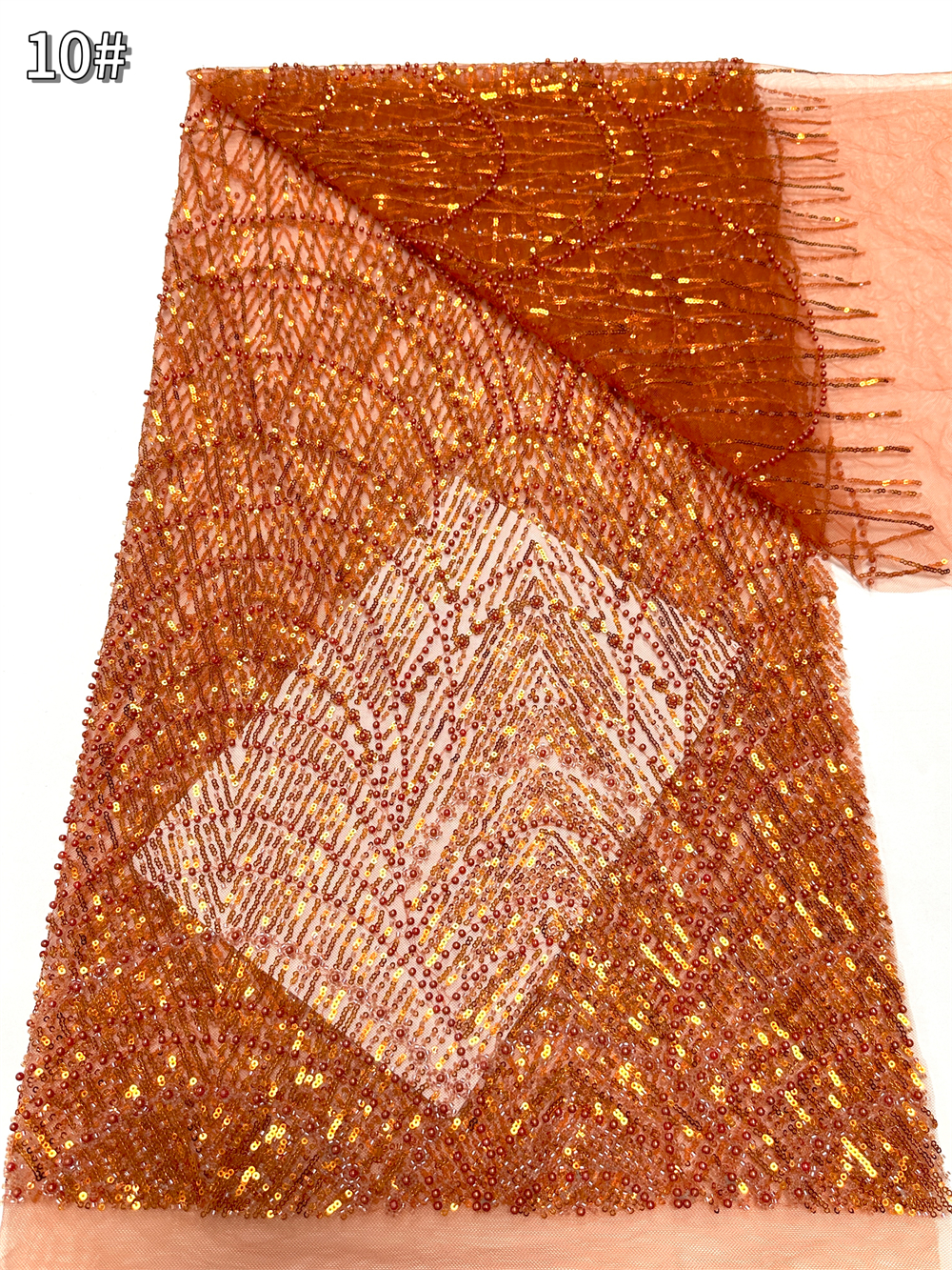 African French Sequined Lace F - مراجعة Glitter Tablecloth وسعره