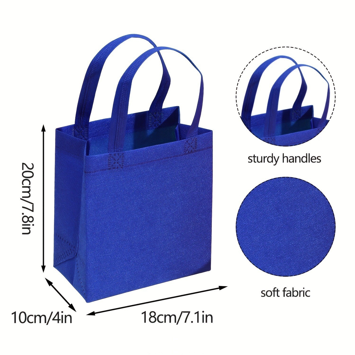 100PCS Reusable Non-woven Shop - مراجعة Event Party Shop وسعره