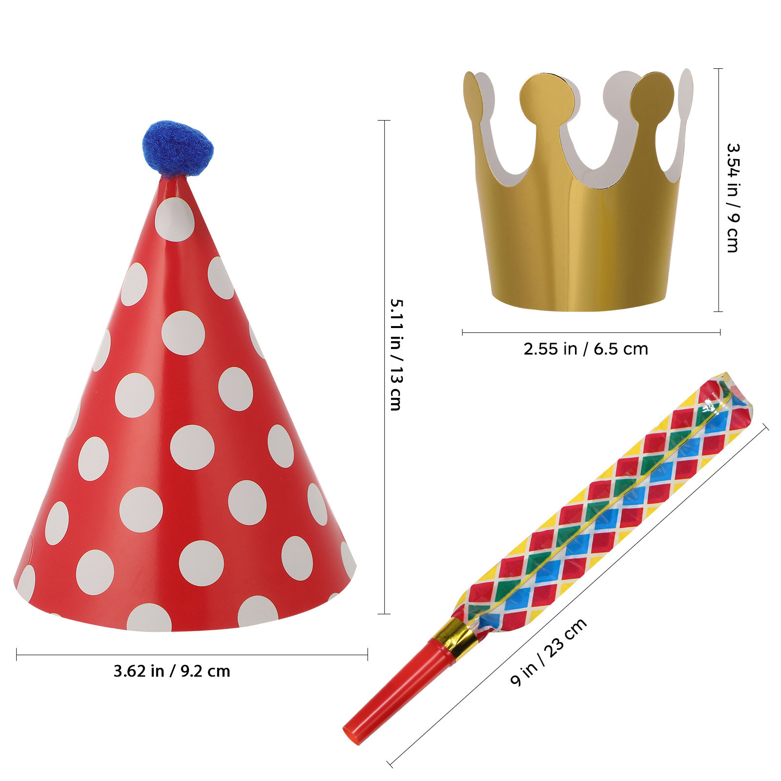 1Set Birthday Party Decoration - مراجعة Party Hat Cone وسعره