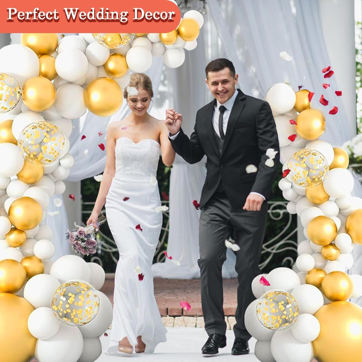 9.35ft & 6ft Golden Balloon Ar - مراجعة Event Party وسعره