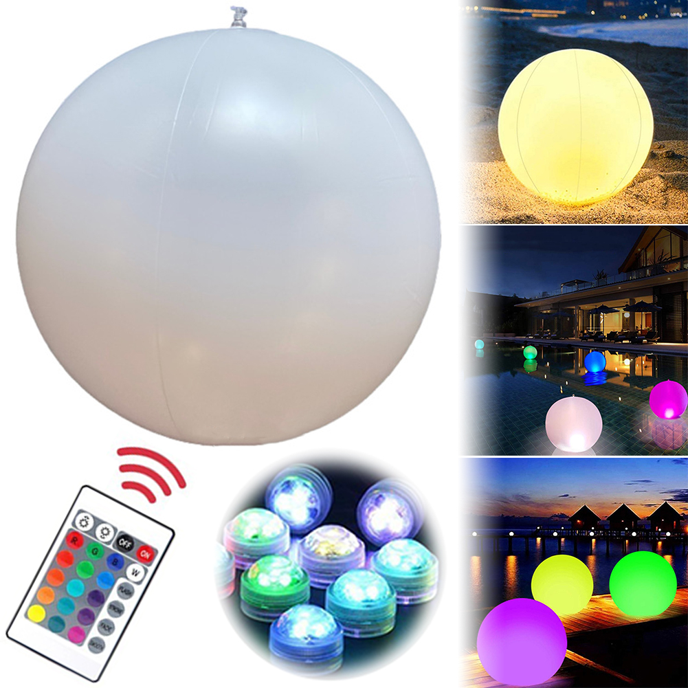 1-5PCS Floating Pool Lights wi - مراجعة Led Balloon Light وسعره