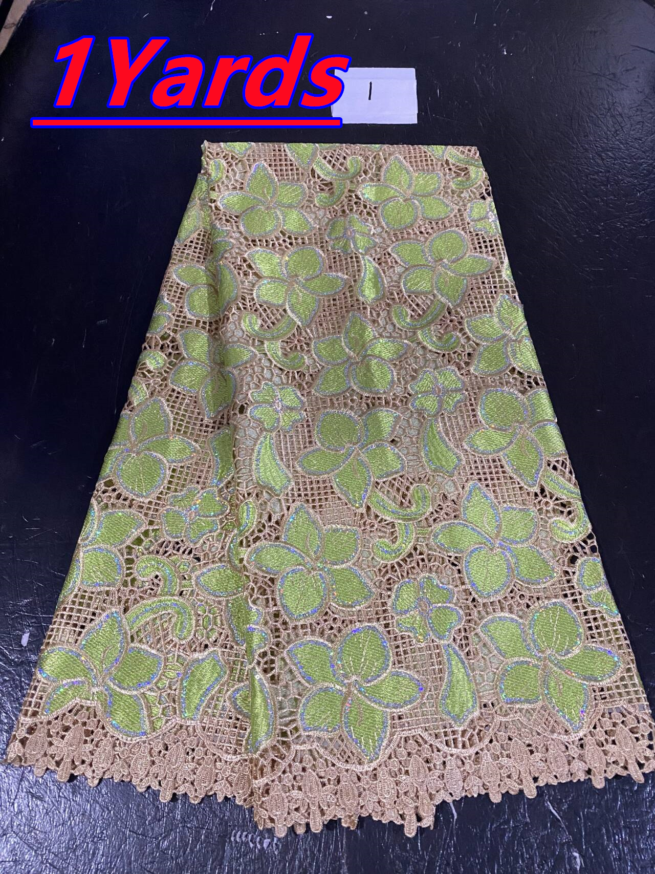 African Sequins Lace Fabrics F - مراجعة Glitter Tablecloth وسعره